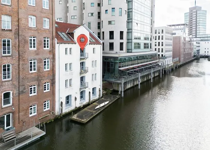 Apartament Goldhafen Premium Am Elbkanal